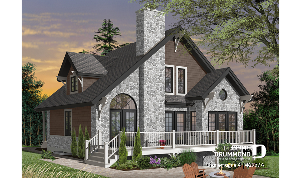 Version couleur no. 2 - Vue arrière - Charlemagne 4