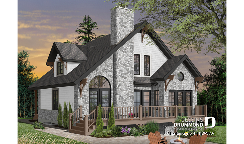 Version couleur no. 3 - Vue arrière - Charlemagne 4