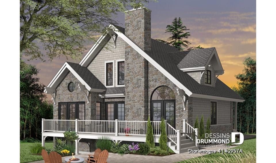 Version couleur no. 4 - Vue arrière - Charlemagne 4