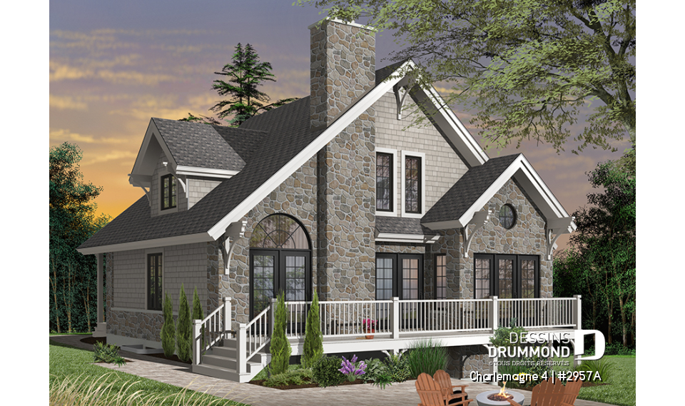 Version couleur no. 4 - Vue arrière - Charlemagne 4