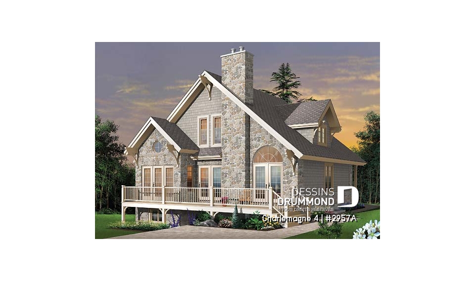 Vue arrière – Modèle ORIGINAL - Charlemagne 4