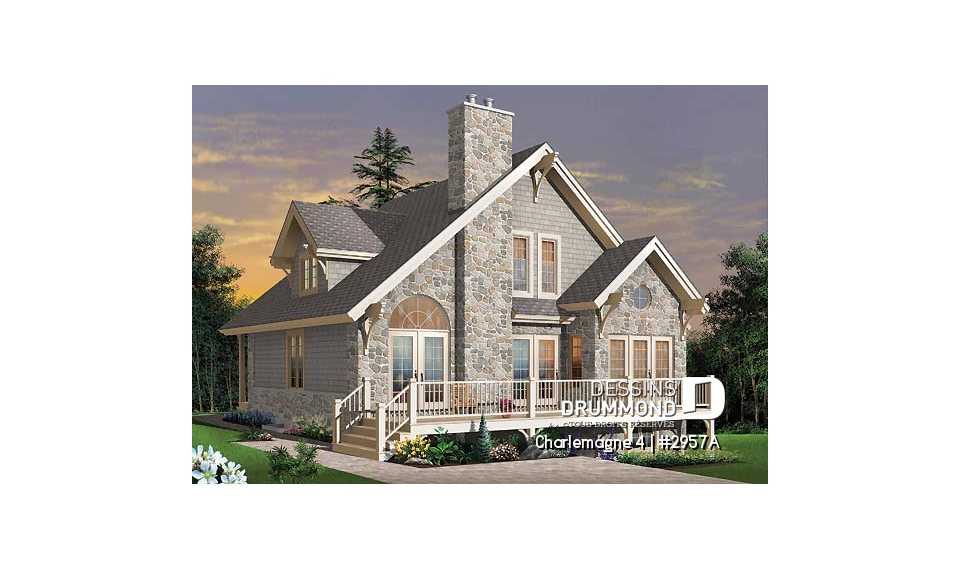 Vue arrière – Modèle ORIGINAL - Charlemagne 4