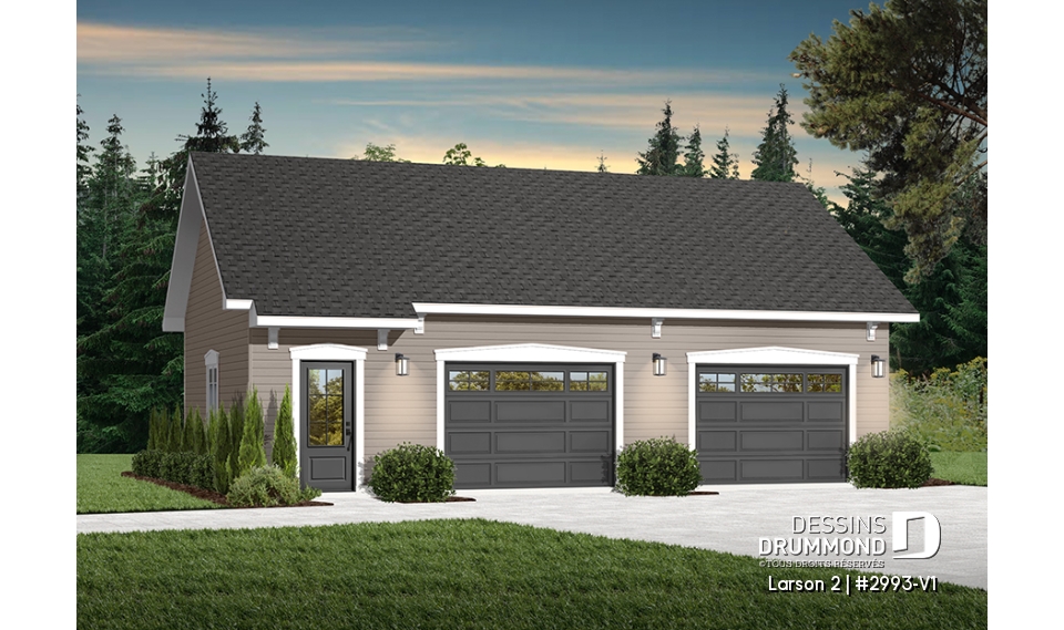 Version couleur no. 1 - Vue avant - Larson 2