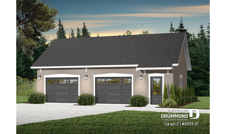 Version couleur no. 1 - Vue avant - Larson 2