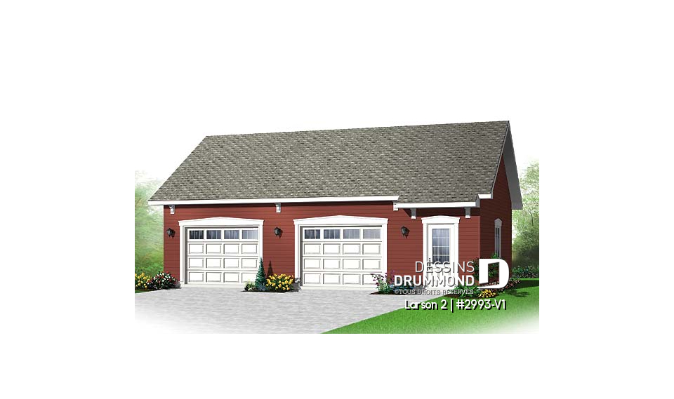 Vue avant – Modèle ORIGINAL - Larson 2