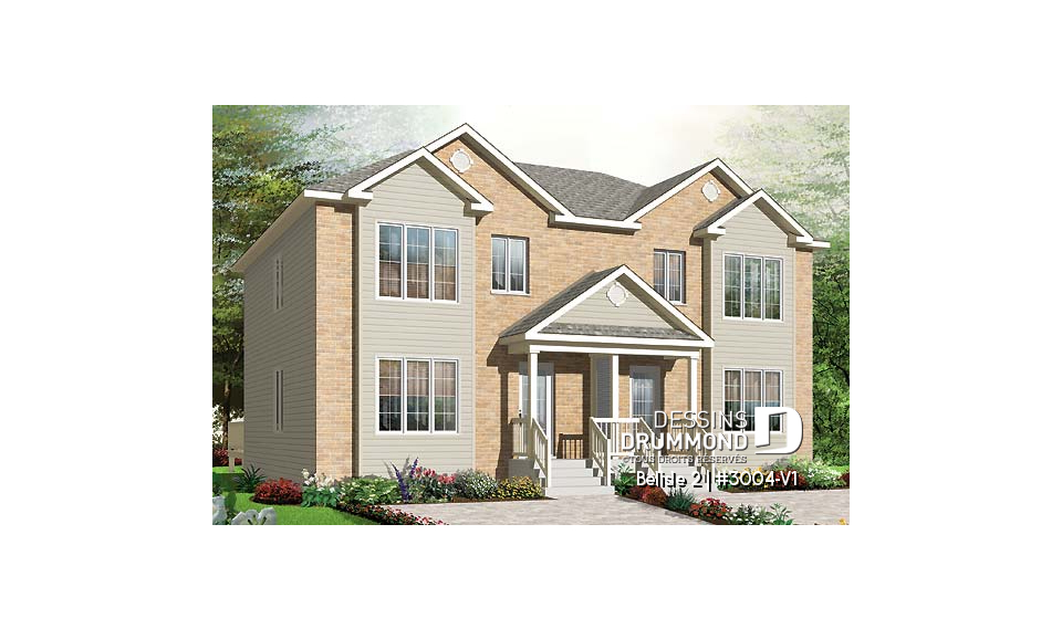 Vue avant – Modèle ORIGINAL - Belisle 2