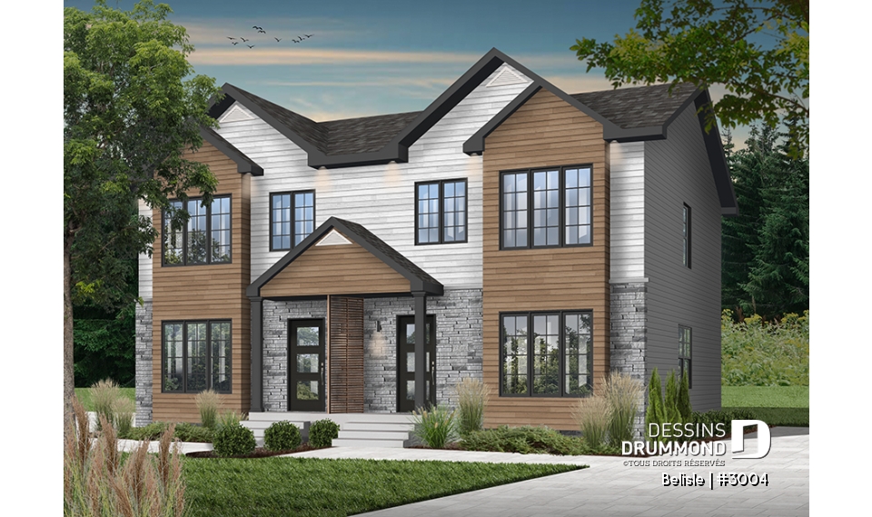 Version couleur no. 3 - Vue avant - Belisle