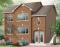 Vue avant - MODÈLE DE BASE - Plan de triplex, 2 chambres, 1 salle de bain, buanderie, cuisine avec îlot,  rangement - Hamilton
