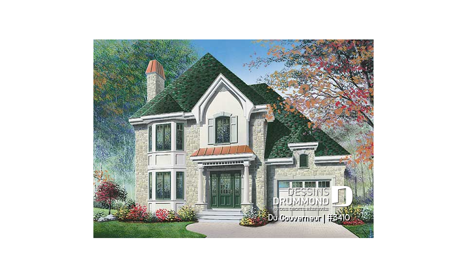 Vue avant - MODÈLE DE BASE - Du Gouverneur