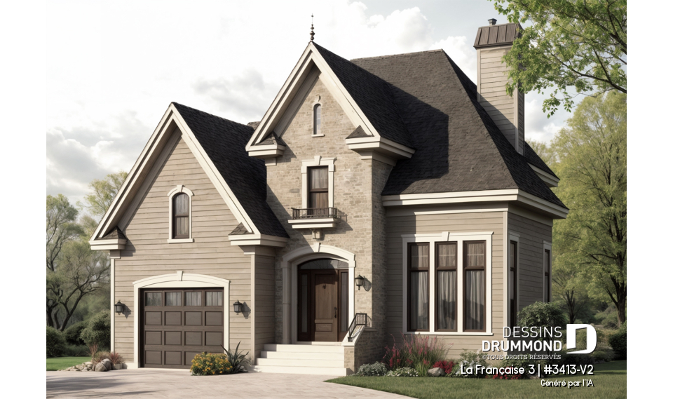Vue avant - MODÈLE DE BASE - La Française 3