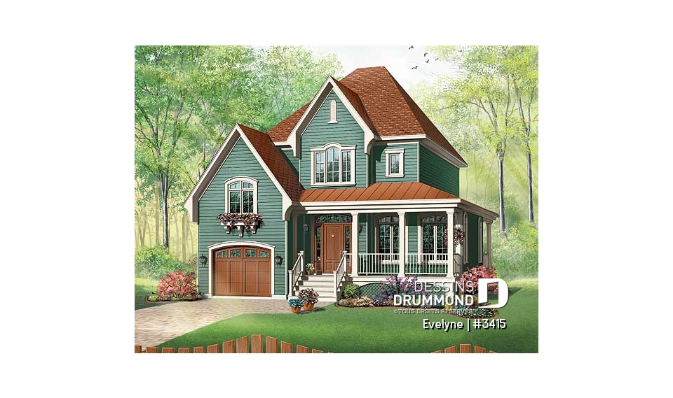 Vue avant - MODÈLE DE BASE - Evelyne