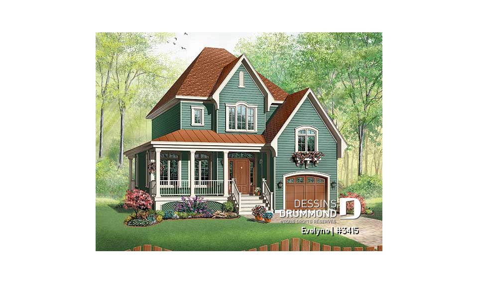 Vue avant - MODÈLE DE BASE - Evelyne
