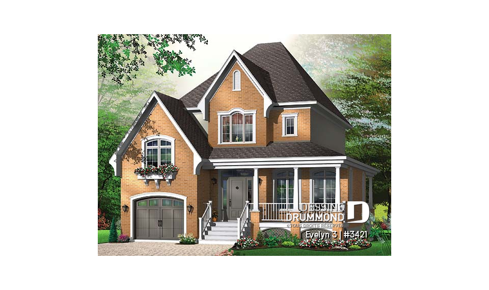 Vue avant – Modèle ORIGINAL - Evelyn 3