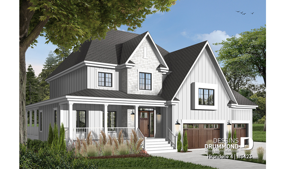 Version couleur no. 4 - Vue avant - Hirondelle 4