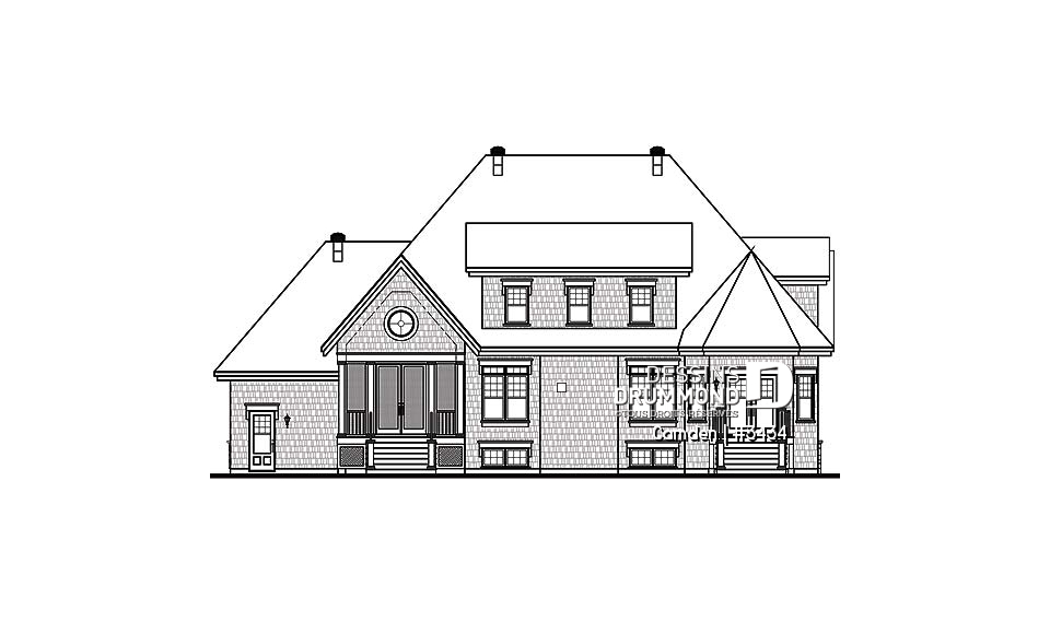 Élévation arrière - Camden