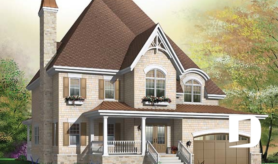 Vue avant - MODÈLE DE BASE -  - Cabot