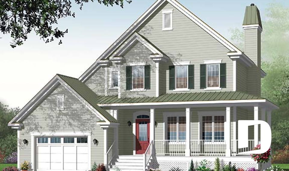 Vue avant - MODÈLE DE BASE -  - Dempsey 2