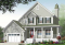 Vue avant - MODÈLE DE BASE - Plan de maison familiale, bureau à domicile, 3 à 4 chambres, espace boni, garage spacieux - Dempsey 2