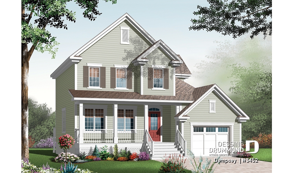 Vue avant - MODÈLE DE BASE - Dempsey 