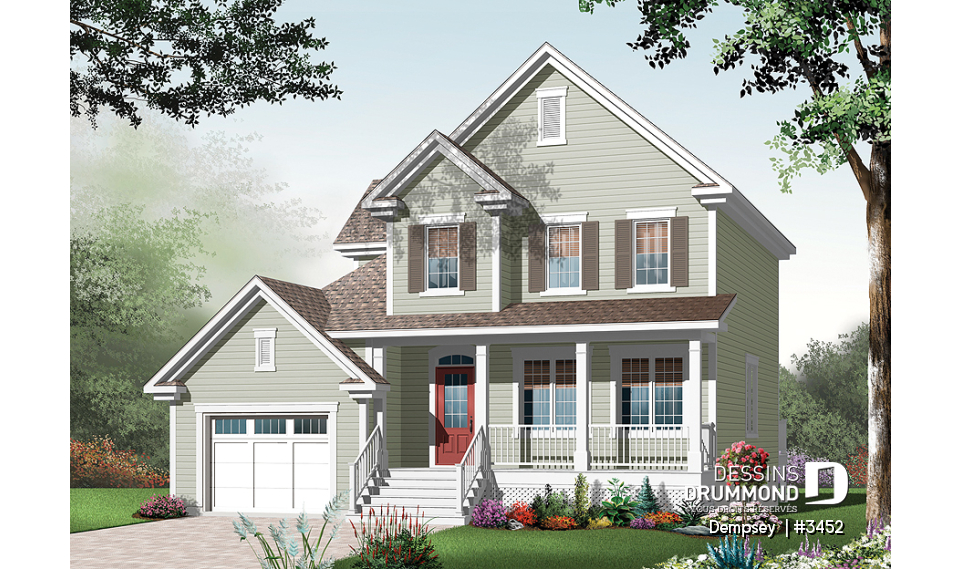 Vue avant - MODÈLE DE BASE - Dempsey 