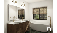 Vignette photo Salle de bain - Plan 3460