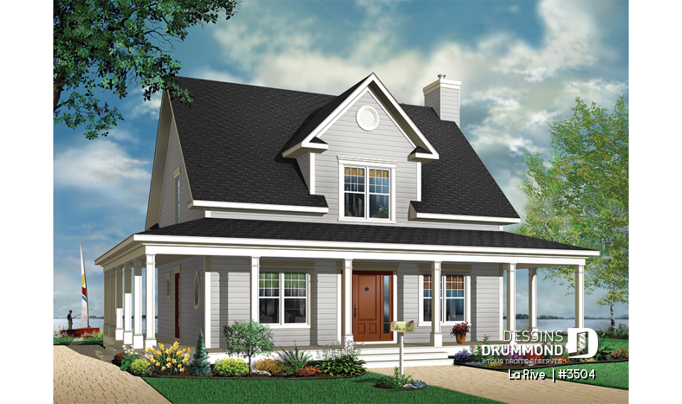 Version couleur no. 4 - Vue avant - La Rive 