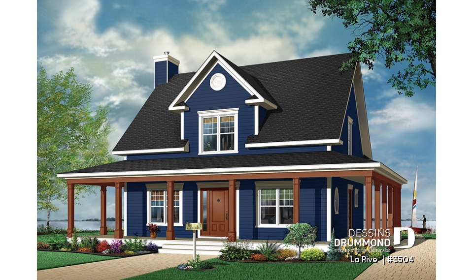 Version couleur no. 6 - Vue avant - La Rive 