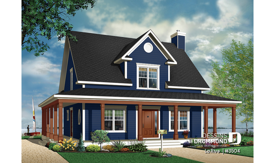 Version couleur no. 6 - Vue avant - La Rive 