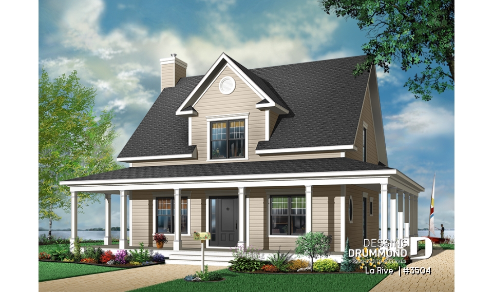 Version couleur no. 7 - Vue avant - La Rive 