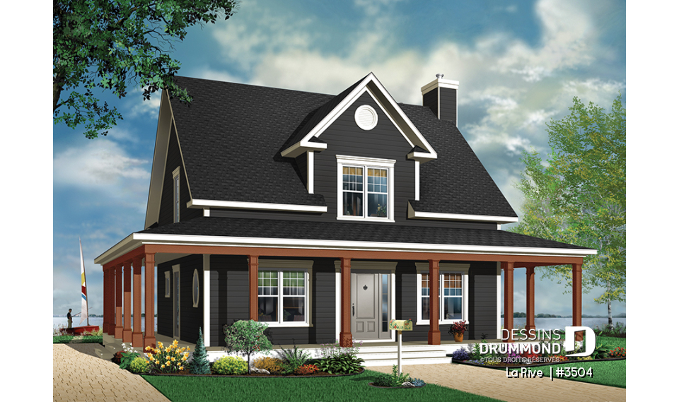 Version couleur no. 9 - Vue avant - La Rive 