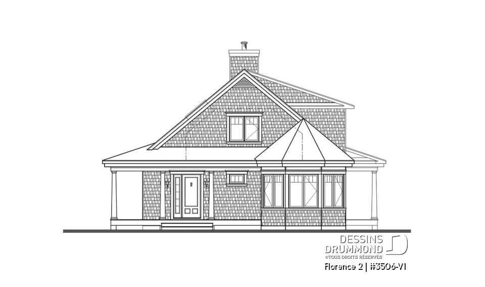 Élévation avant - Florence 2