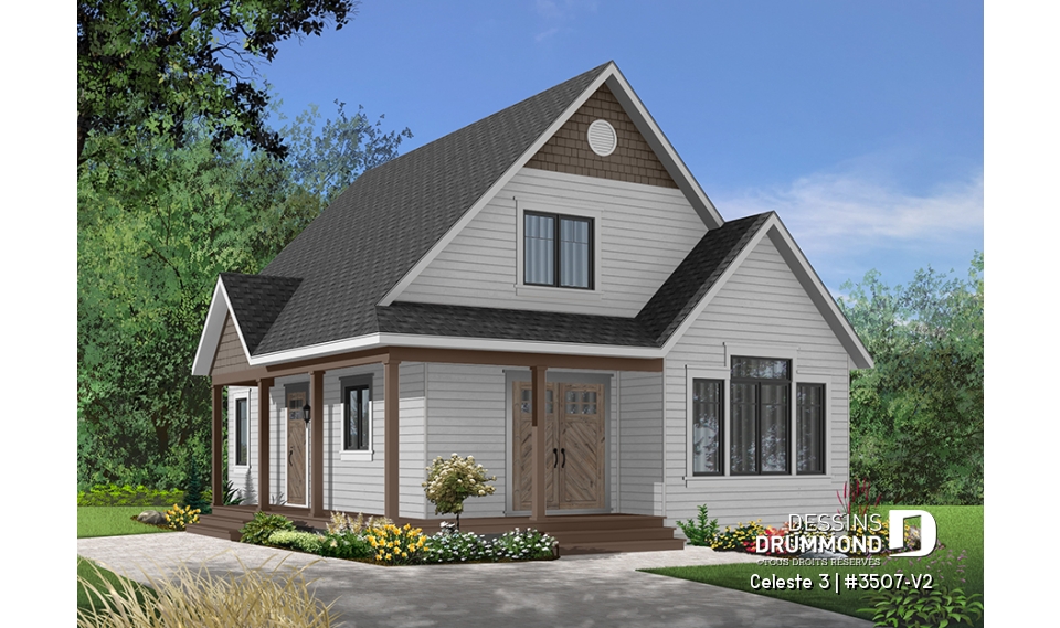 Version couleur no. 3 - Vue avant - Celeste 3