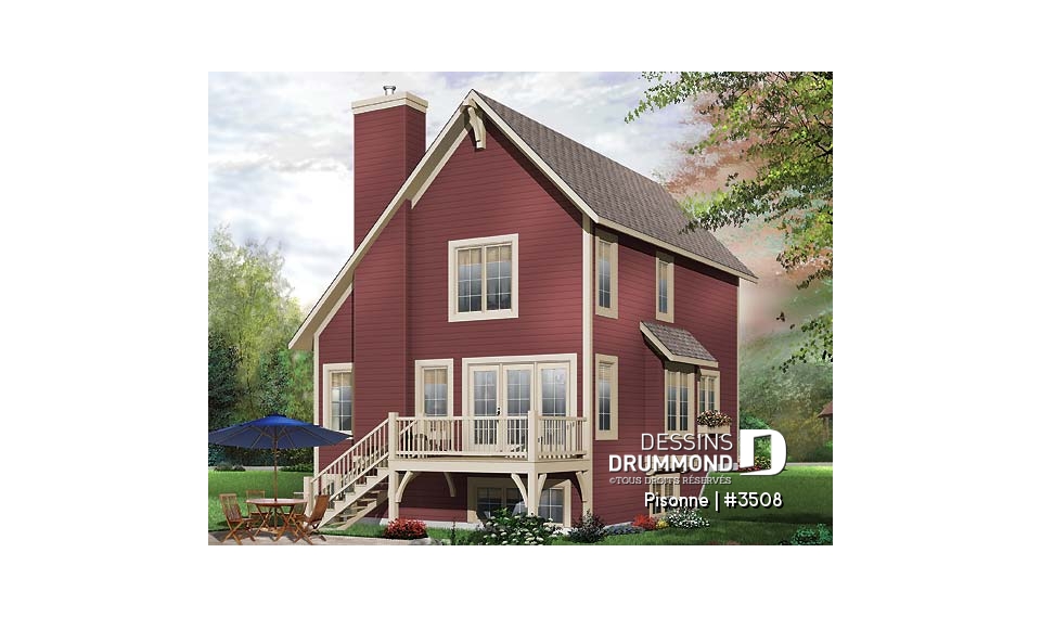 Vue arrière - MODÈLE DE BASE - Pisonne