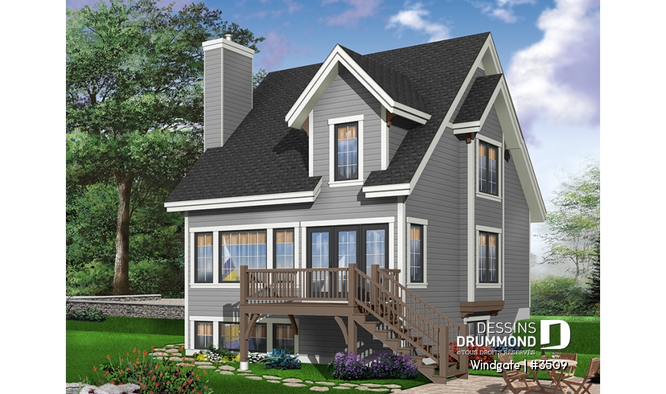 Version couleur no. 2 - Vue arrière - Windgate