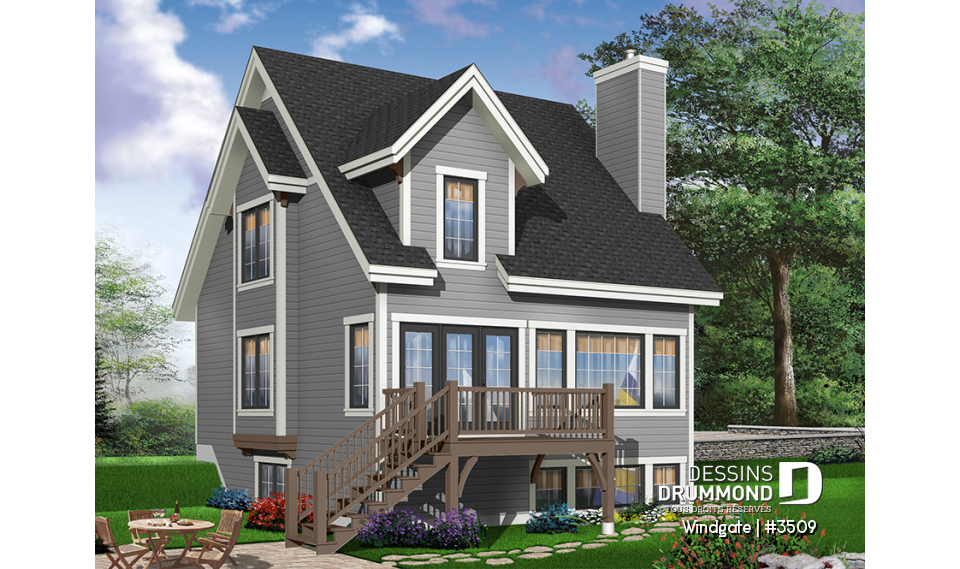 Version couleur no. 2 - Vue arrière - Windgate