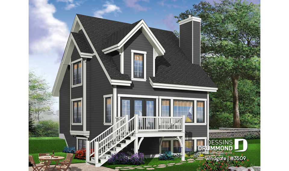 Vue arrière - MODÈLE DE BASE - Windgate