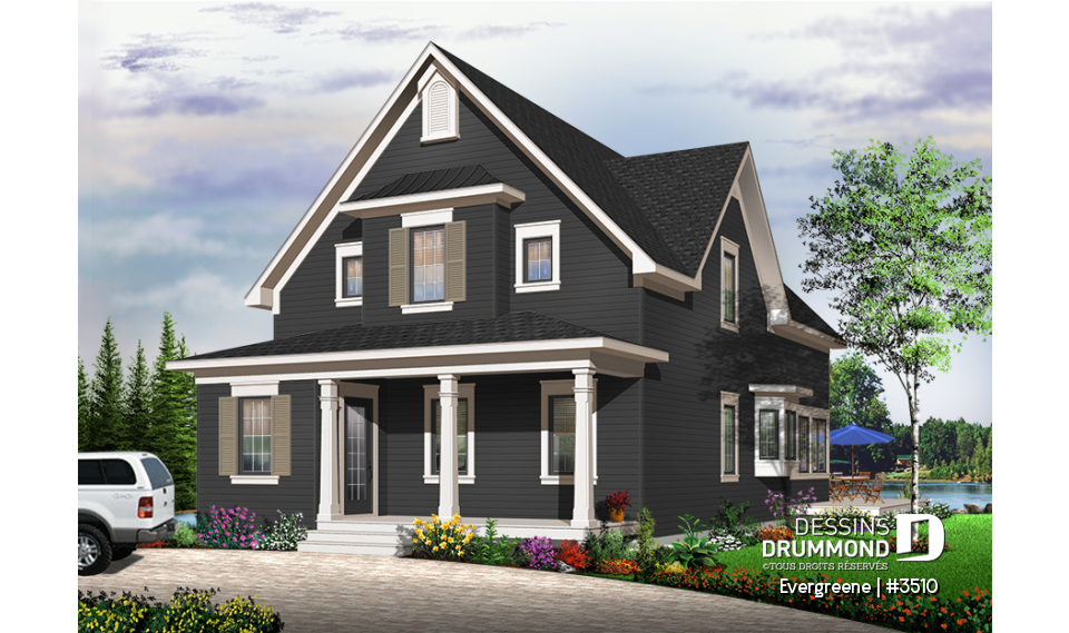 Vue avant - MODÈLE DE BASE - Evergreene