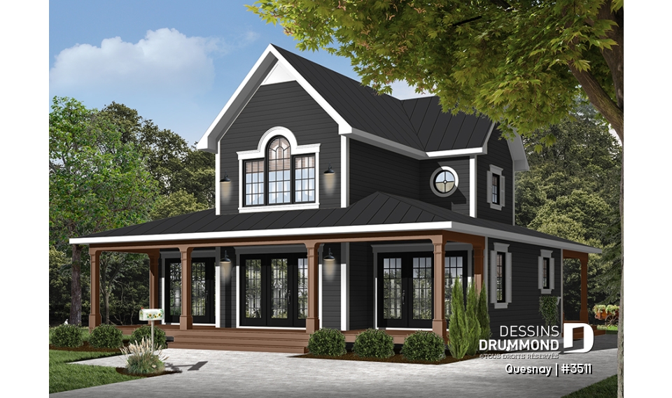 Version couleur no. 2 - Vue avant - Quesnay