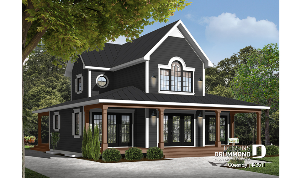 Version couleur no. 2 - Vue avant - Quesnay