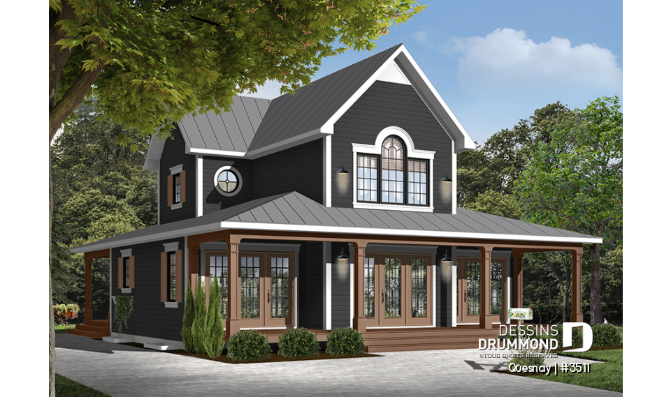 Version couleur no. 3 - Vue avant - Quesnay