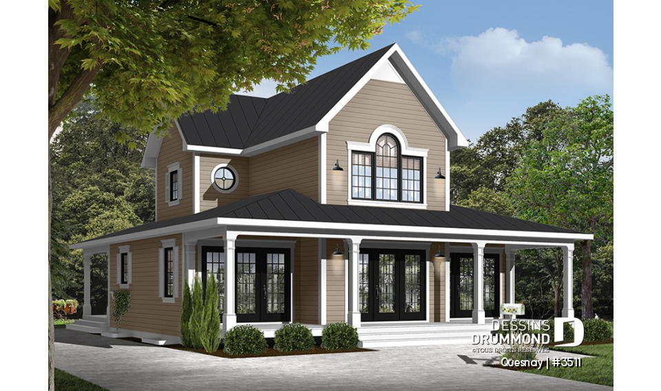 Version couleur no. 5 - Vue avant - Quesnay