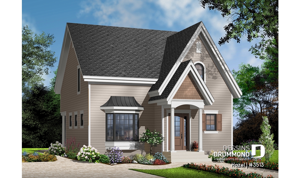 Version couleur no. 2 - Vue avant - Hazel