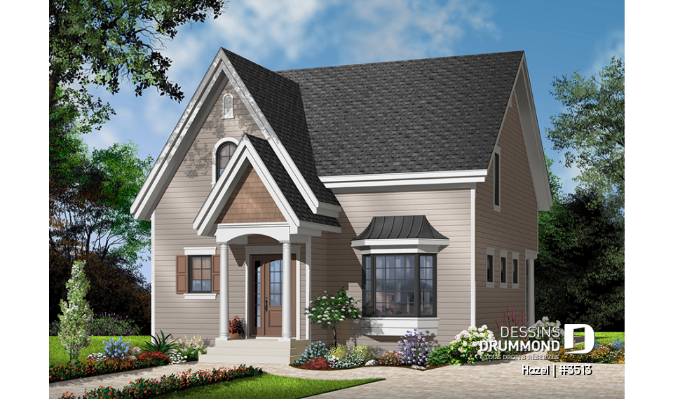 Version couleur no. 2 - Vue avant - Hazel