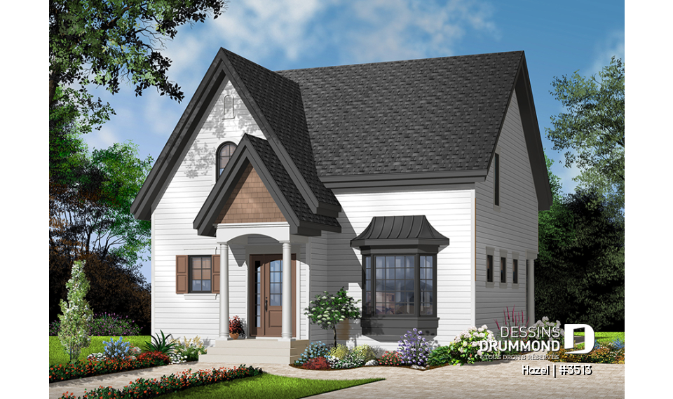 Version couleur no. 4 - Vue avant - Hazel