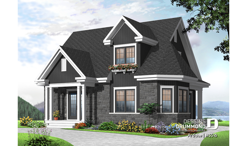 Version couleur no. 1 - Vue avant - Ardoise