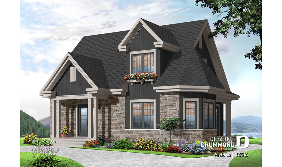 Version couleur no. 3 - Vue avant - Ardoise