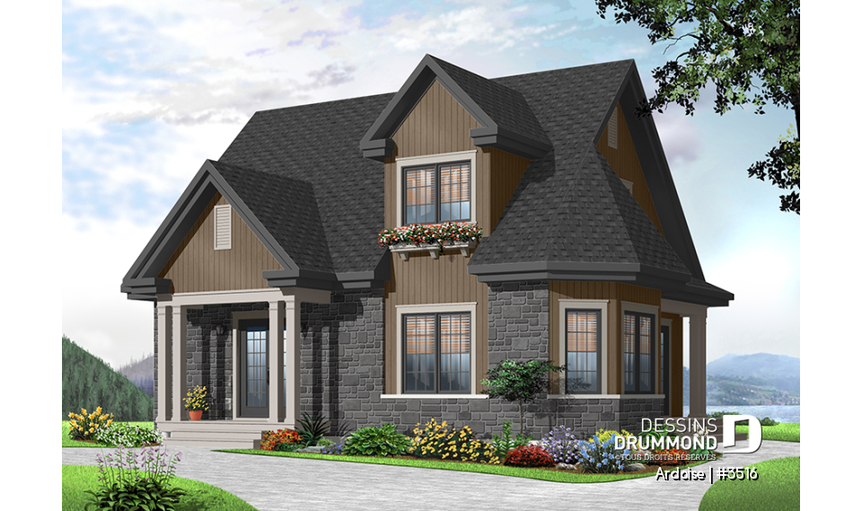 Version couleur no. 4 - Vue avant - Ardoise