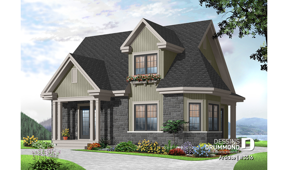 Version couleur no. 5 - Vue avant - Ardoise