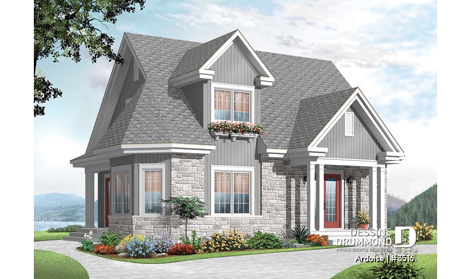 Vue avant – Modèle ORIGINAL - Ardoise