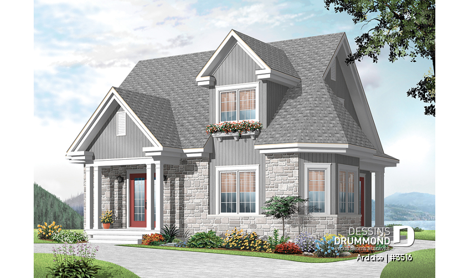 Vue avant – Modèle ORIGINAL - Ardoise